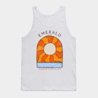 Emerald Isle, NC Summertime Vacationing Burning Sun Tank Top